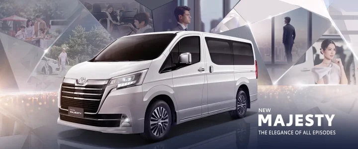 Luxury 11 Seater Toyota Majesty Van for Guyana